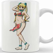 Baskı Dükkanı KB10531 Fairy Tail Lucy Heartfilia Anime Manga Porselen Kupa Bardak