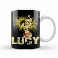 Baskı Dükkanı KB10532 Fairy Tail Lucy Heartfilia Guild Symbol Key Porselen Kupa Bardak