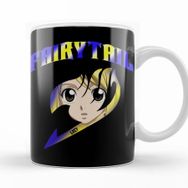 Baskı Dükkanı KB10533 Fairy Tail Lucy Inside Guild Symbol Porselen Kupa Bardak