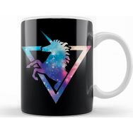 Baskı Dükkanı KB10614 Galaxy Unicorn Porselen Kupa Bardak