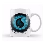 Baskı Dükkanı KB10623 Gaming The Water Types Porselen Kupa Bardak