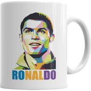 Baskı Dükkanı KB1064 Ronaldo Porselen Kupa Bardak