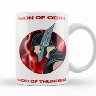 Baskı Dükkanı KB10657 God Of Thunder Porselen Kupa Bardak