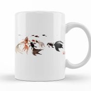 Baskı Dükkanı KB10667 Goldfish Lover Hungry Goldfishes Porselen Kupa Bardak