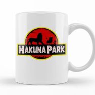 Baskı Dükkanı KB10708 Hakuna Park Porselen Kupa Bardak