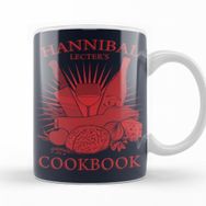 Baskı Dükkanı KB10710 Hannibal Lecters Cookbook Porselen Kupa Bardak