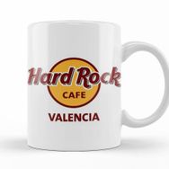 Baskı Dükkanı KB10713 Hard Rock Valencia Porselen Kupa Bardak