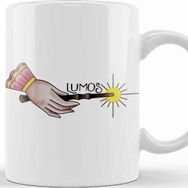 Baskı Dükkanı KB10717 Harry Potter Lumos Porselen Kupa Bardak