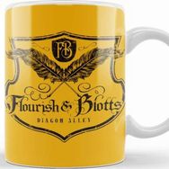 Baskı Dükkanı KB10749 Harry Potter Flourish And Blotts Porselen Kupa Bardak