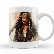 Baskı Dükkanı KB10895 Jack Sparrow Porselen Kupa Bardak