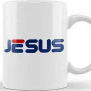 Baskı Dükkanı KB10912 Jesus Christ Porselen Kupa Bardak
