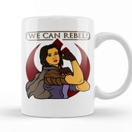 Baskı Dükkanı KB10967 Jyn Erso We Can Rebel Rogue One Porselen Kupa Bardak