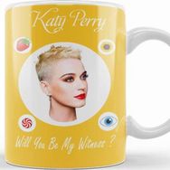 Baskı Dükkanı KB10989 Katy Perry Witness Porselen Kupa Bardak