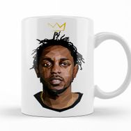 Baskı Dükkanı KB11017 Kendrick Lamar Porselen Kupa Bardak