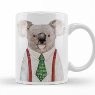 Baskı Dükkanı KB11046 Koala Graphic Porselen Kupa Bardak