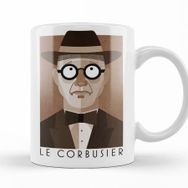 Baskı Dükkanı KB11087 Le Corbusier Porselen Kupa Bardak