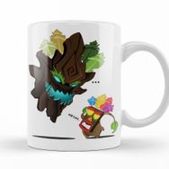 Baskı Dükkanı KB11193 Maokai Mascara Crash Porselen Kupa Bardak