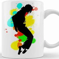 Baskı Dükkanı KB11235 Michael Jackson Tributes Porselen Kupa Bardak