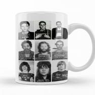 Baskı Dükkanı KB11299 Mugshots Porselen Kupa Bardak