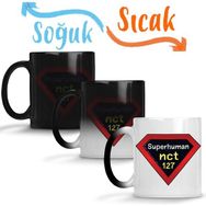 Baskı Dükkanı KB11347 Nct 127 Superhuman 03 Porselen Kupa Bardak