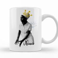 Baskı Dükkanı KB11409 Nina Simone Porselen Kupa Bardak