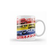 Baskı Dükkanı KB11419 Nissan Gtr History Porselen Kupa Bardak