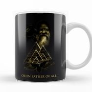 Baskı Dükkanı KB11443 Odin Father Of All Porselen Kupa Bardak