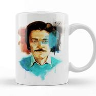 Baskı Dükkanı KB11448 Oğuz Atay Porselen Kupa Bardak