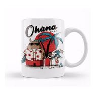 Baskı Dükkanı KB11449 Ohana Porselen Kupa Bardak