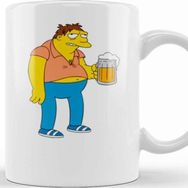 Baskı Dükkanı KB11506 Personagem Dos Simpsons Porselen Kupa Bardak