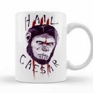 Baskı Dükkanı KB11530 Planet Of The Apes Hail Caesar Porselen Kupa Bardak
