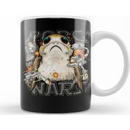 Baskı Dükkanı KB11537 Porg Wars Porselen Kupa Bardak