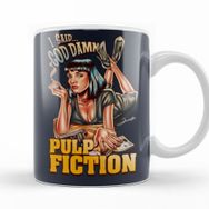 Baskı Dükkanı KB11566 Pulp Fiction I Said Goddamn Porselen Kupa Bardak