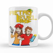Baskı Dükkanı KB11611 Retro Level Porselen Kupa Bardak