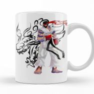 Baskı Dükkanı KB11658 Ryu Streetfighter Porselen Kupa Bardak