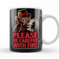 Baskı Dükkanı KB11756 Smokey The Bear Please Be Careful With Fire Porselen Kupa Bardak