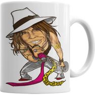Baskı Dükkanı KB1177 Steven Tyler Porselen Kupa Bardak