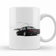 Baskı Dükkanı KB11785 Stanced Out E30 Black Porselen Kupa Bardak