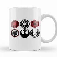 Baskı Dükkanı KB11801 Star Wars Simge Porselen Kupa Bardak