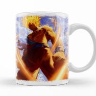 Baskı Dükkanı KB11858 Super Saiyan Goku Porselen Kupa Bardak