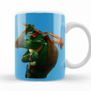 Baskı Dükkanı KB11907 Teenage Mutant Ninja Turtes Mikey Porselen Kupa Bardak