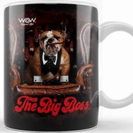 Baskı Dükkanı KB11941 The Big Boss Pug Köpek Porselen Kupa Bardak
