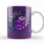 Baskı Dükkanı KB11943 The Cheshire Cat Alices Adventures In Wonderland Kedi Porselen Kupa Bardak