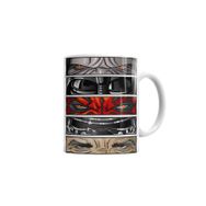 Baskı Dükkanı KB1198 Star Wars Darth Vader Kylo Ren Porselen Kupa Bardak