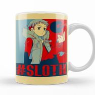 Baskı Dükkanı KB11987 The Seven Deadly Sins King Sloth Porselen Kupa Bardak