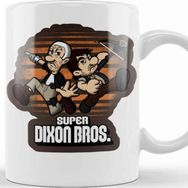 Baskı Dükkanı KB12009 The Walking Dead Super Dixon Bros Porselen Kupa Bardak