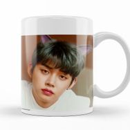 Baskı Dükkanı KB12095 Txt Yeonjun Cat Dog Porselen Kupa Bardak