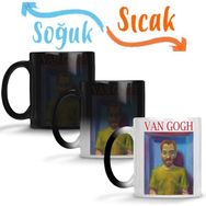 Baskı Dükkanı KB12151 Vincent Van Gogh Porselen Kupa Bardak