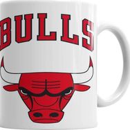 Baskı Dükkanı KB1216 Chicago Bulls Porselen Kupa Bardak