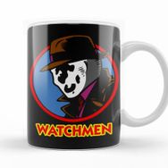 Baskı Dükkanı KB12175 Watchmen Rorschach Meets Dick Tracy Porselen Kupa Bardak